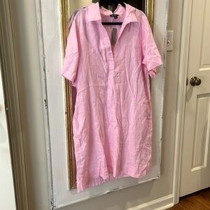 Linen J Crew dress